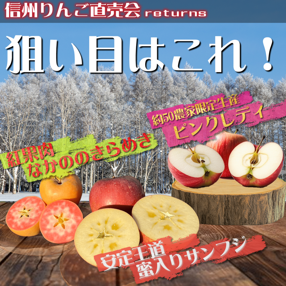 信州りんご直売会 returns
