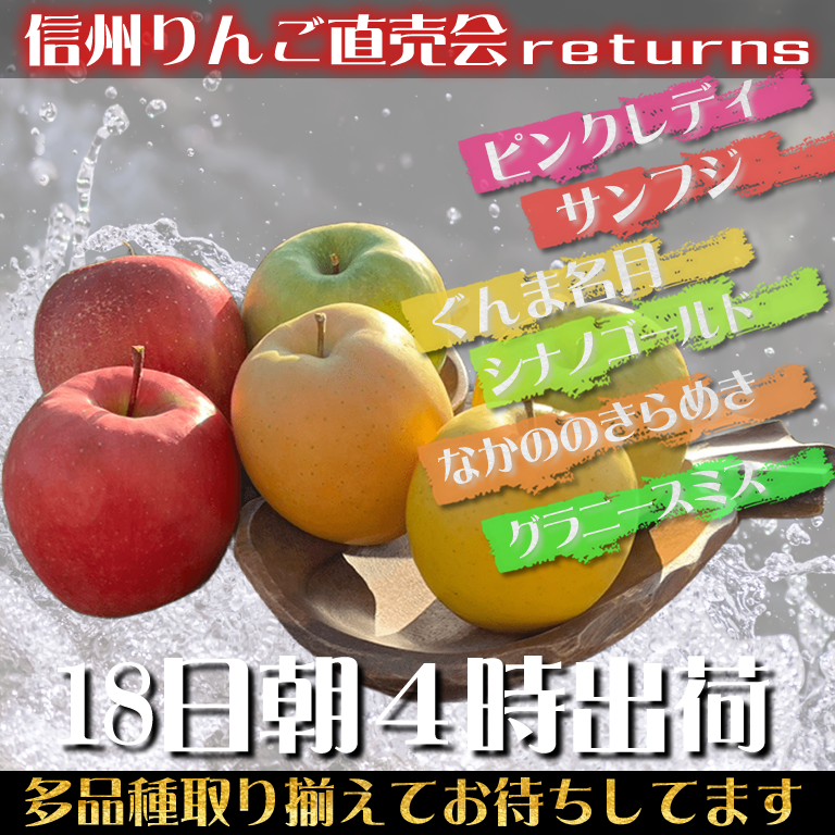 信州りんご直売会 returns